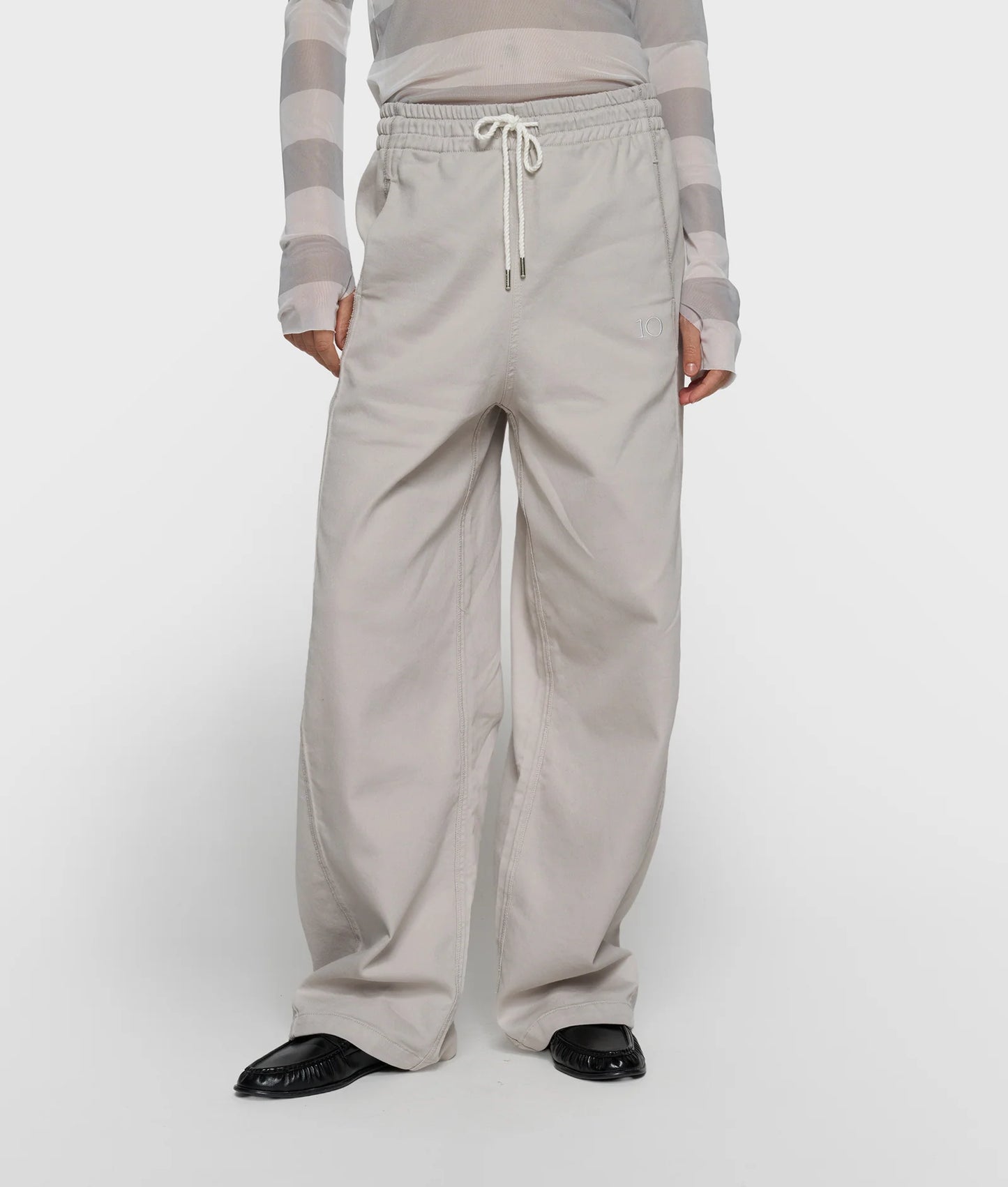 10DAYS | Western Jogger Jog Twill - Stone