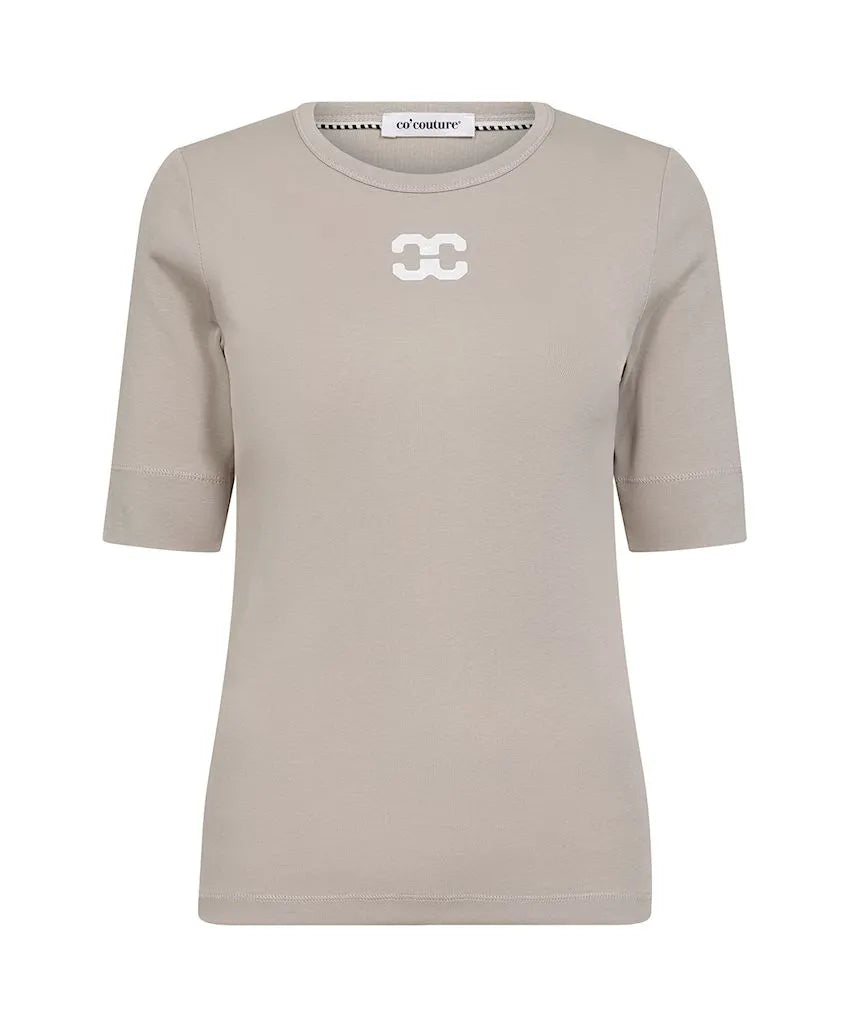 Co'Couture | GrannyCC Logo Tee - Mink (251-33101)