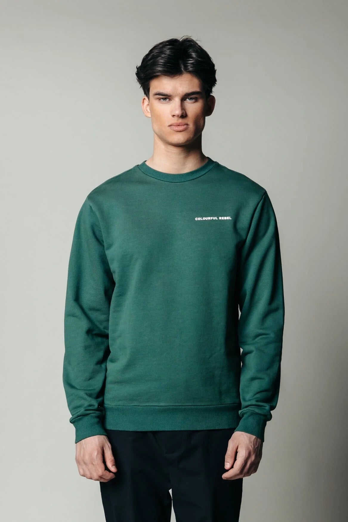 Colourful Rebel | Slash sweat | Dark green