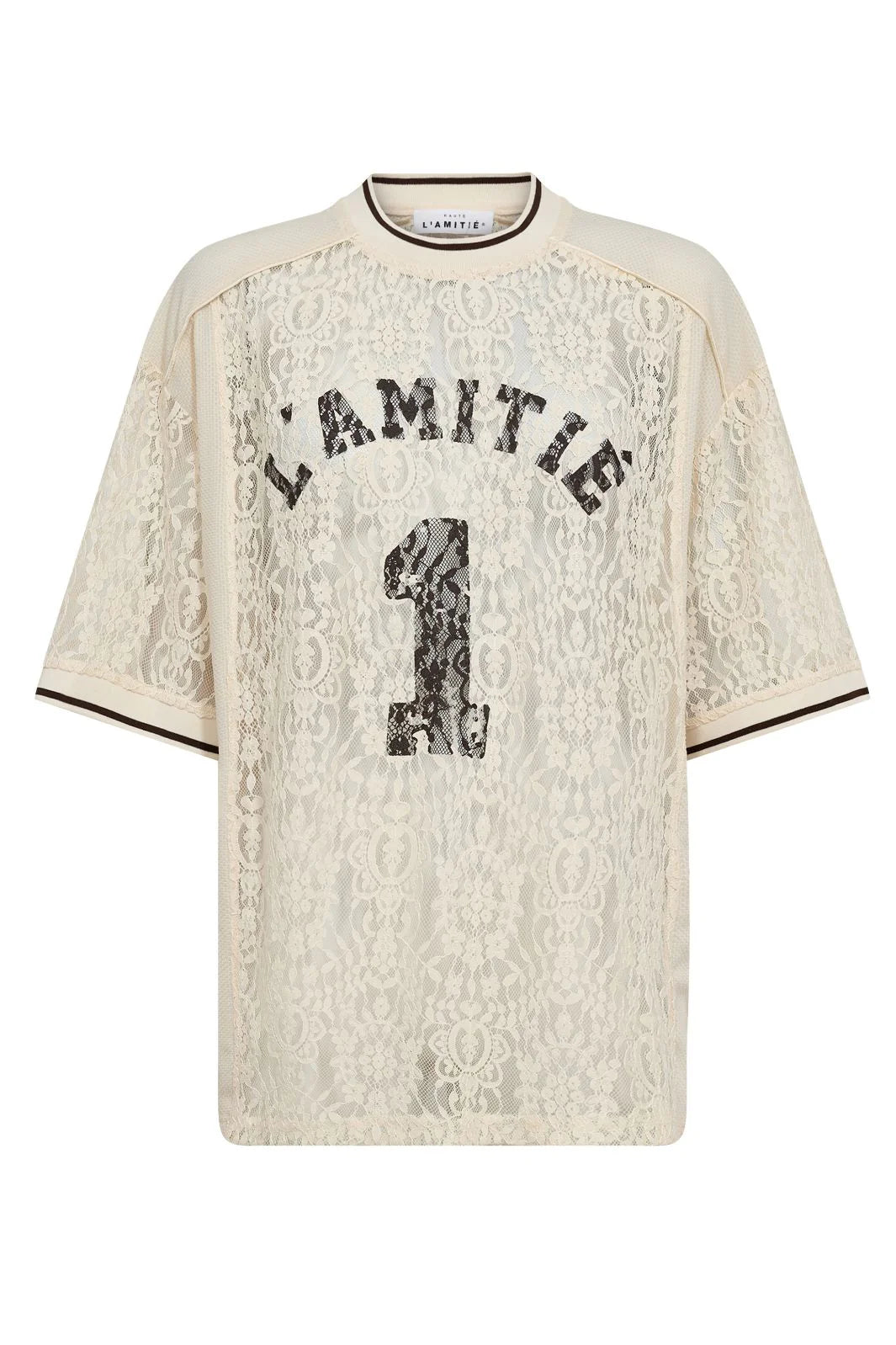 Haute L'Amitié | Lace Football Tee - HL10001