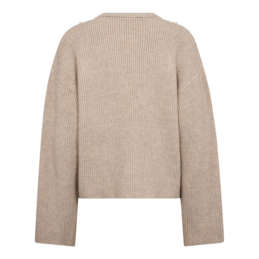 Co’Couture | RowCC Rib Pearl Knit - Bone (32216)