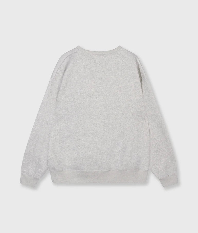 10Days | Statement Sweater - Light Grey Melee (20-800-5201)