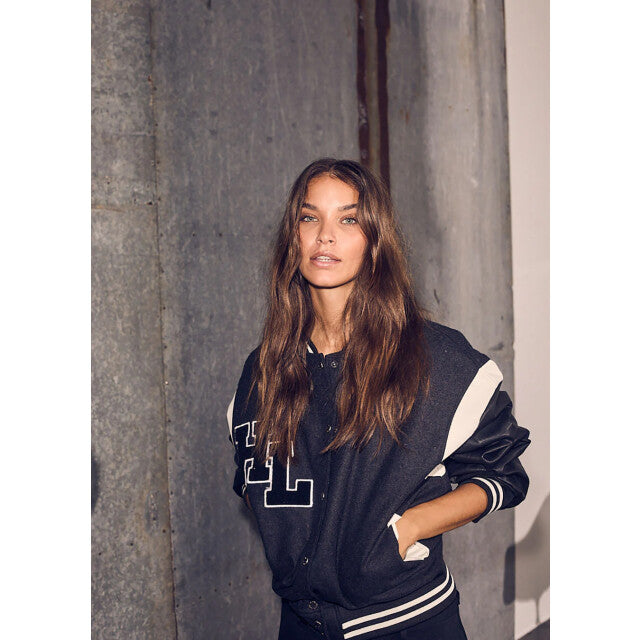 Haute L'Amitié | HL Mix Bomber - Black (HL10389)