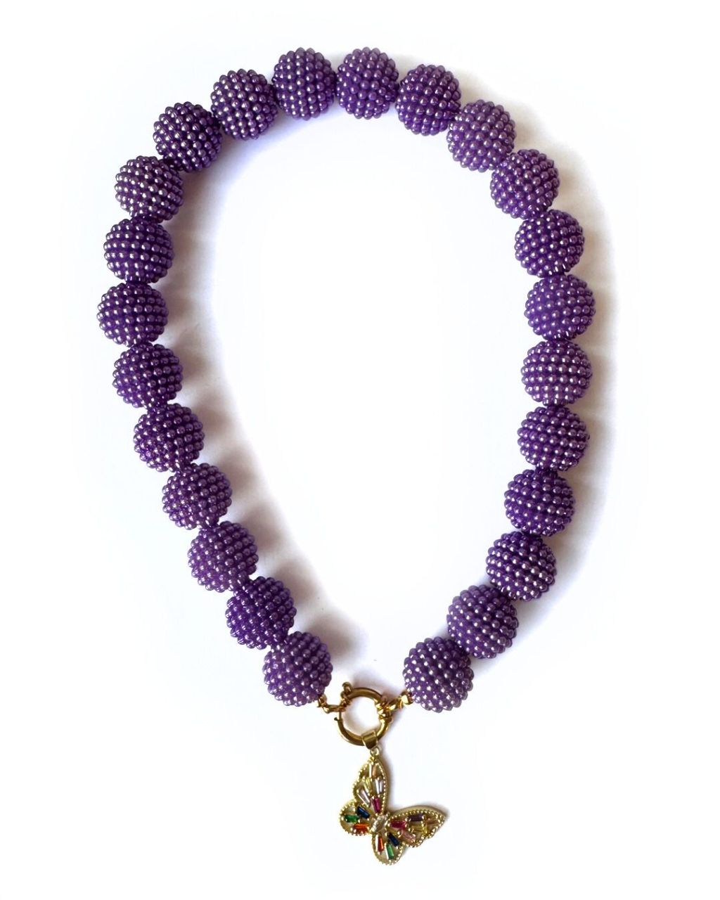 Lisa-Marie | Bubble Necklace - Recycled Acryl (Verschillende kleuren)