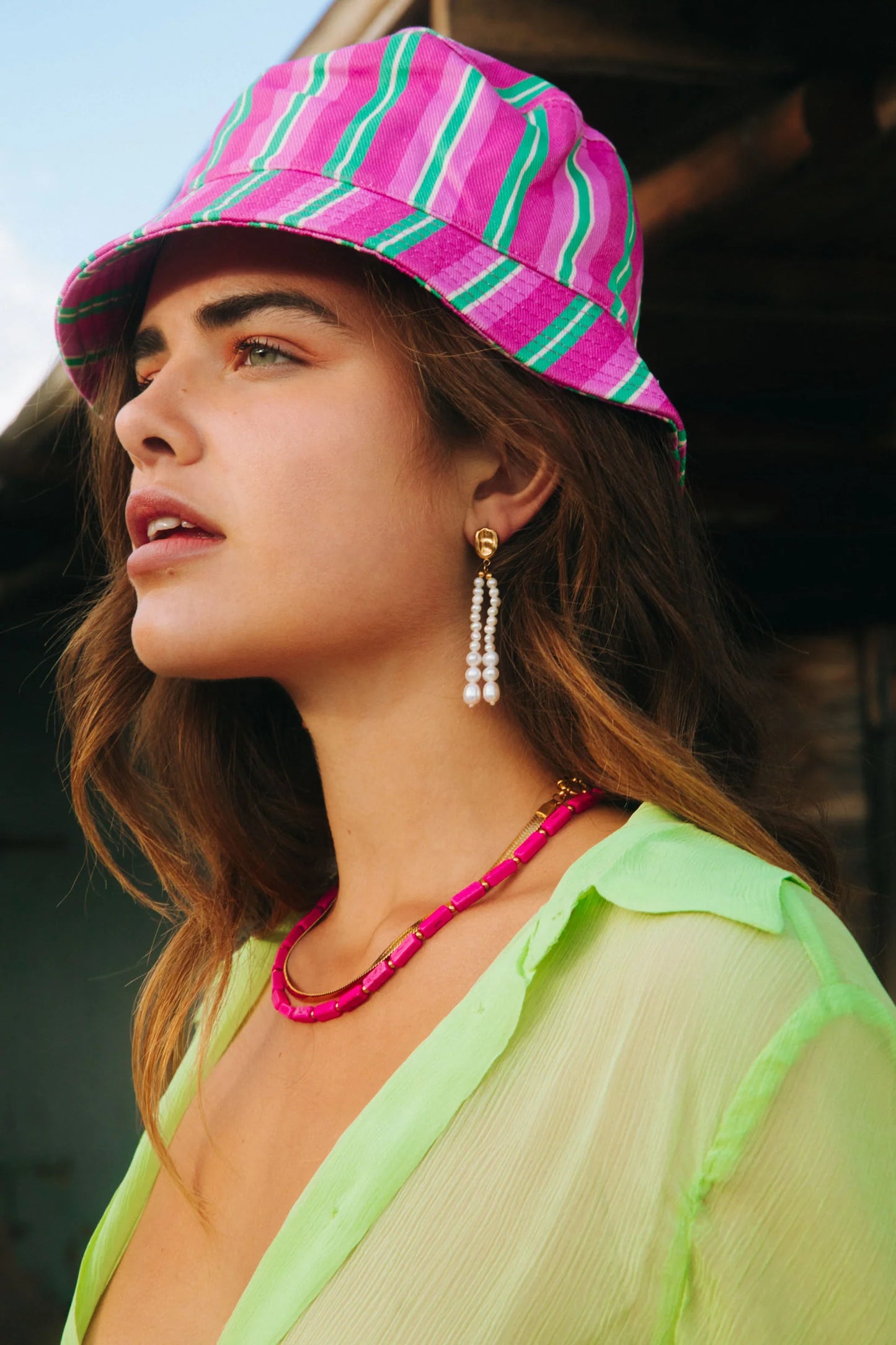 Bonnie Studios | Alex Pink Necklace