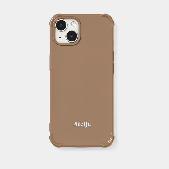 Ateljé | Caramel Recycled IPhone Case - No Rings