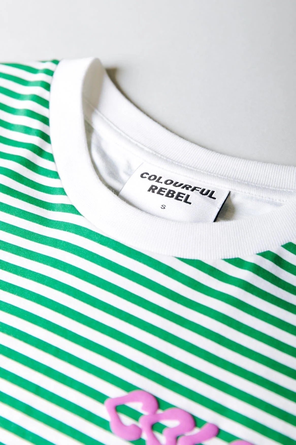 Colourful Rebel | Puff Logo T-shirt | Off white (WT116714)