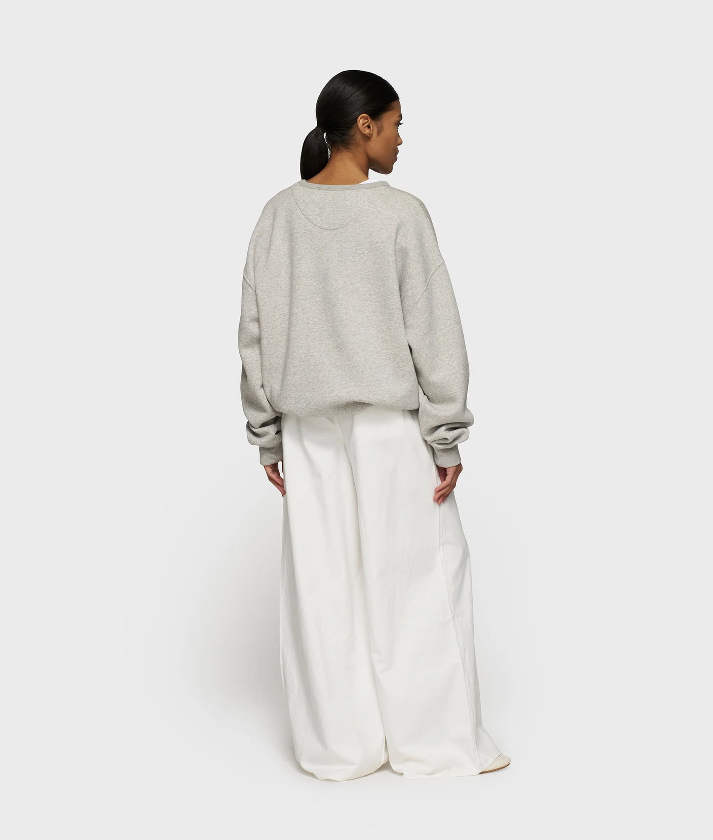 10DAYS | The Statement Sweater - Light Grey Melee (25-806-9900)