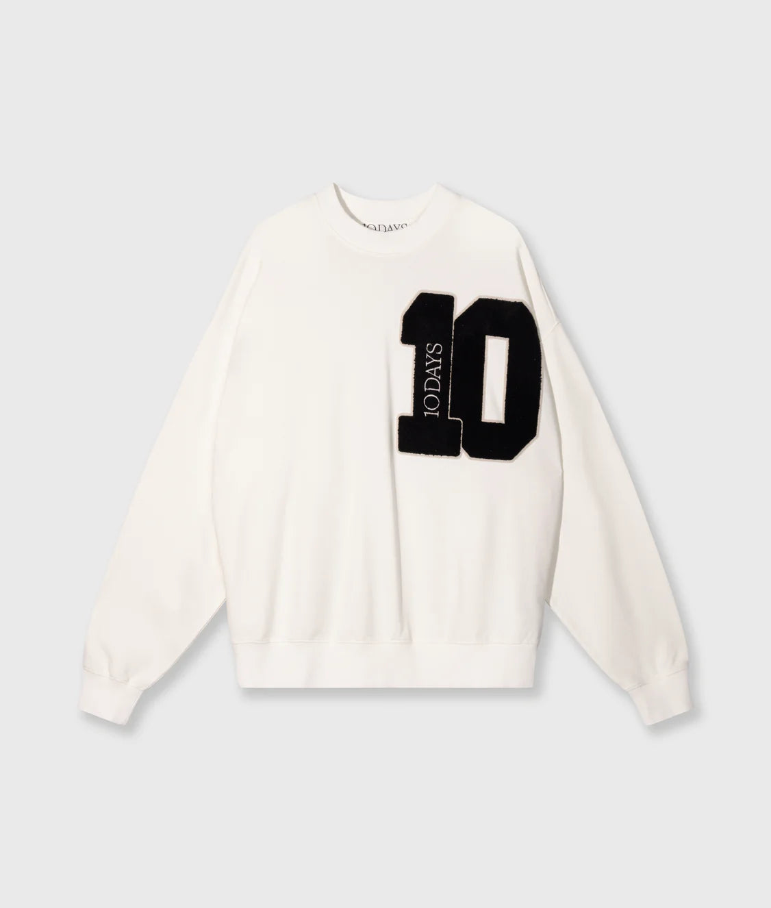 10Days | Baseball Sweater 10 - Ecru (20-807-5203)