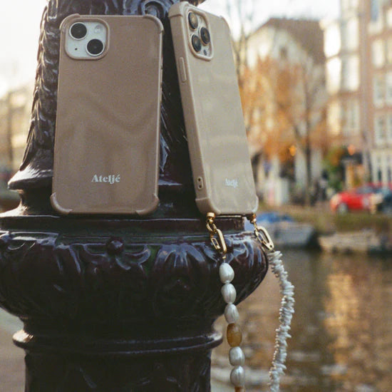 Ateljé | Caramel Recycled IPhone Case - No Rings