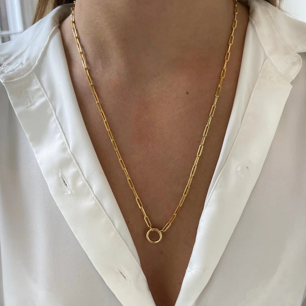 Base Medium Oval Ketting