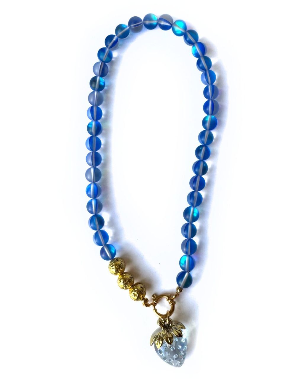 Lisa-Marie | Milky Way Necklace - Labradoriet Edelsteen (Diverse kleuren)