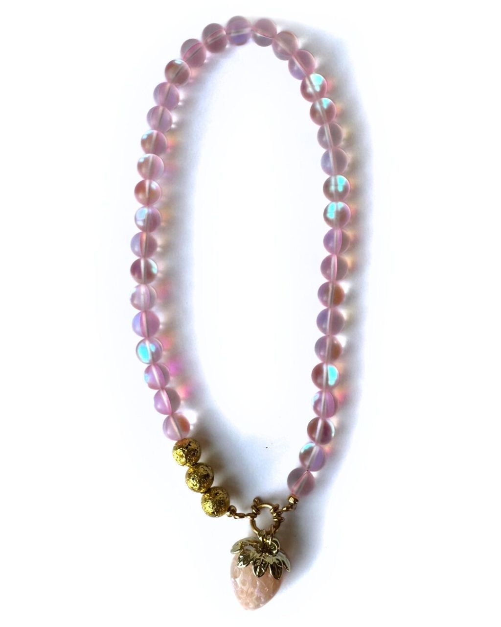 Lisa-Marie | Milky Way Necklace - Labradoriet Edelsteen (Diverse kleuren)