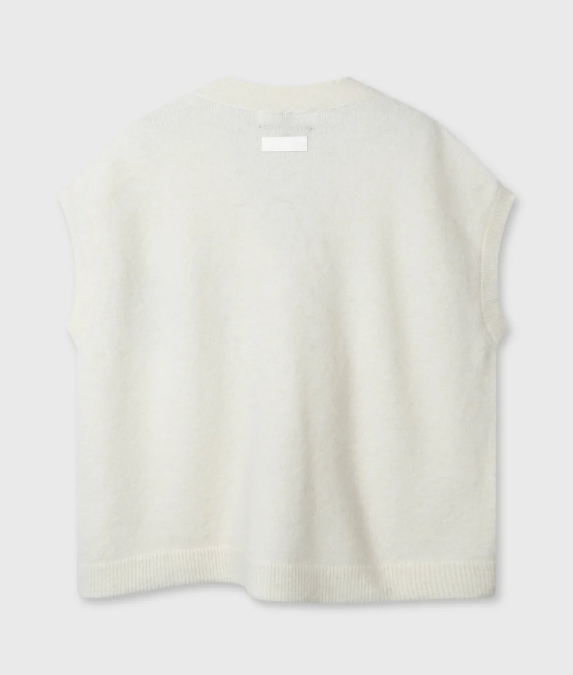 10DAYS | Knit Gillet - 1002 ecru (20-605-5201)