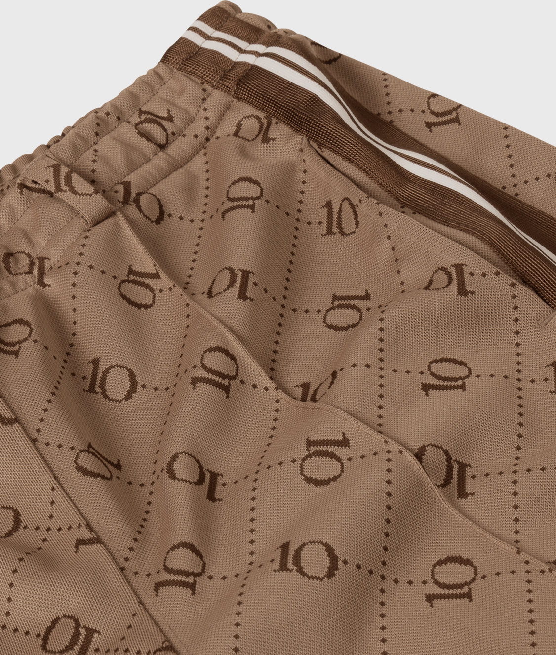 10Days | Track Pants Monogram - Fudge (20-005-6201)