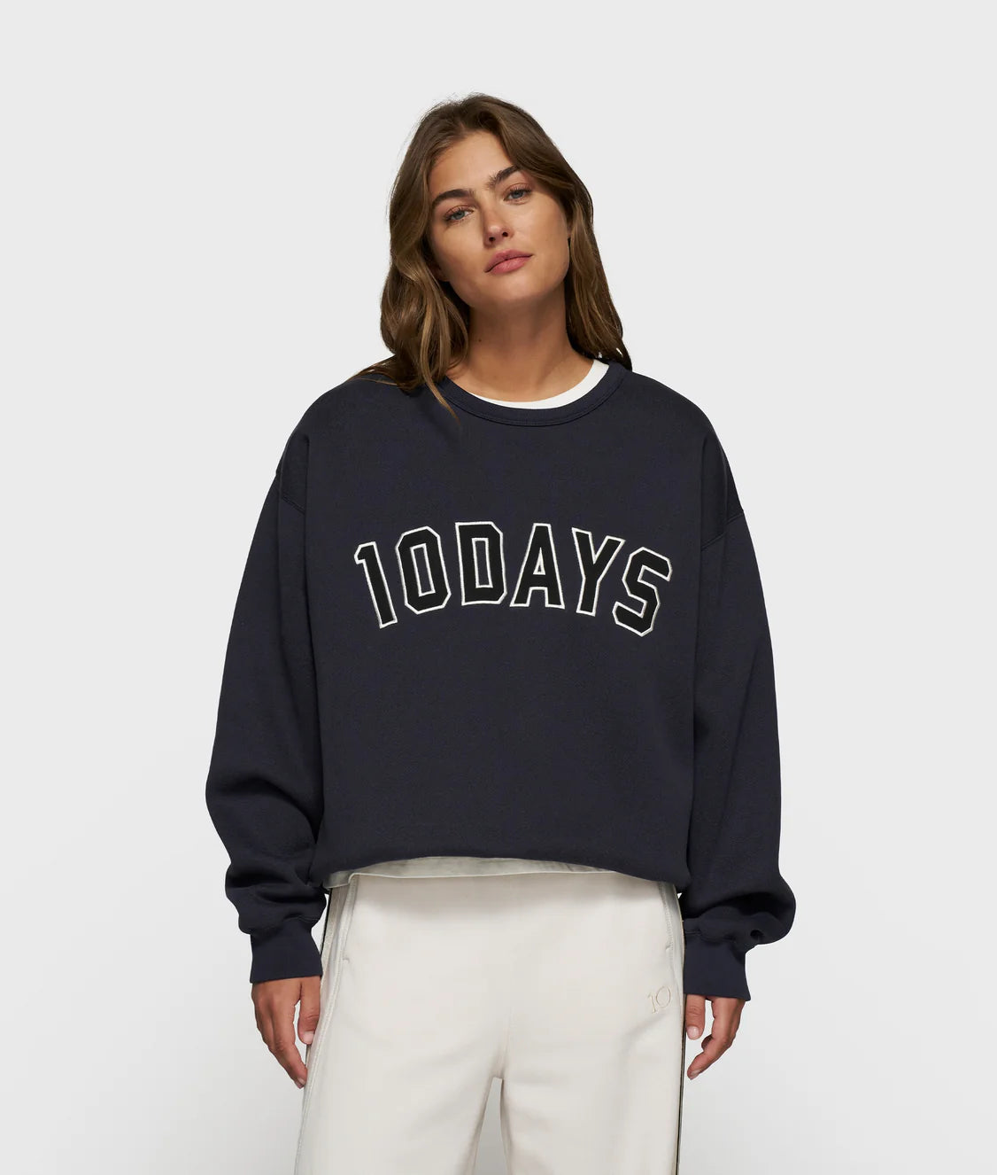 10Days | Statement Sweater - Dark Navy (20-800-5203)