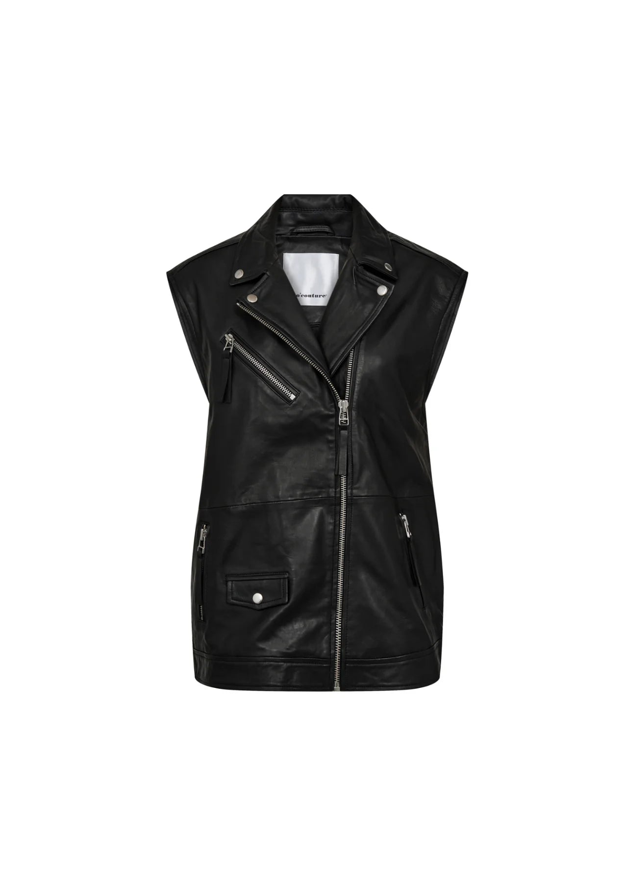 Co'Couture | Phoebcc Leather Biker Vest