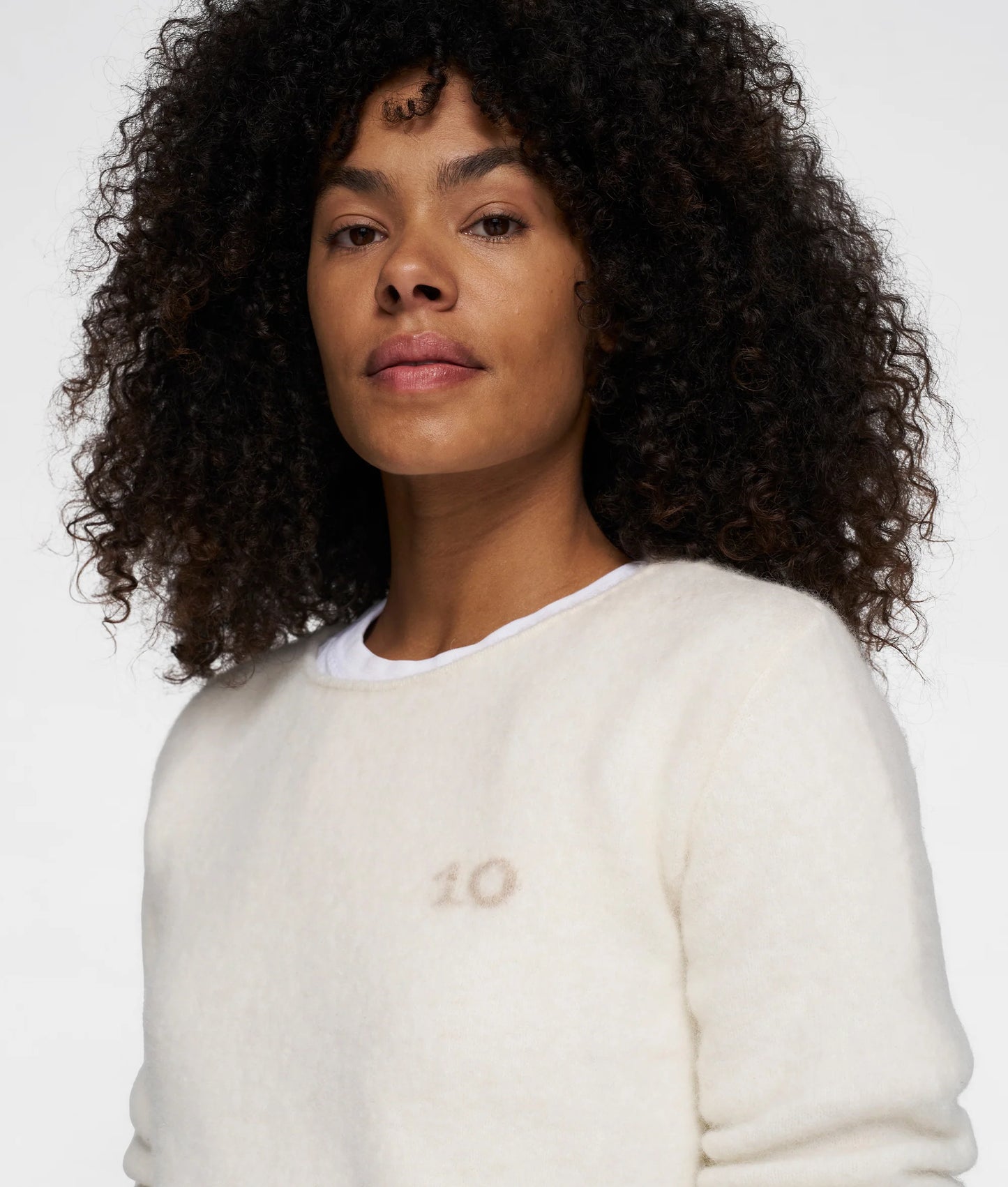 10 DAYS | Soft Knit Sweater 10 - Ecru (20-621-5201)