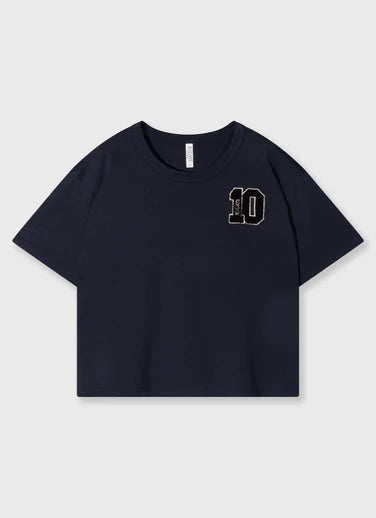 10Days | Thick Cotton Tee 10 - Dark Navy (20-741-5203)