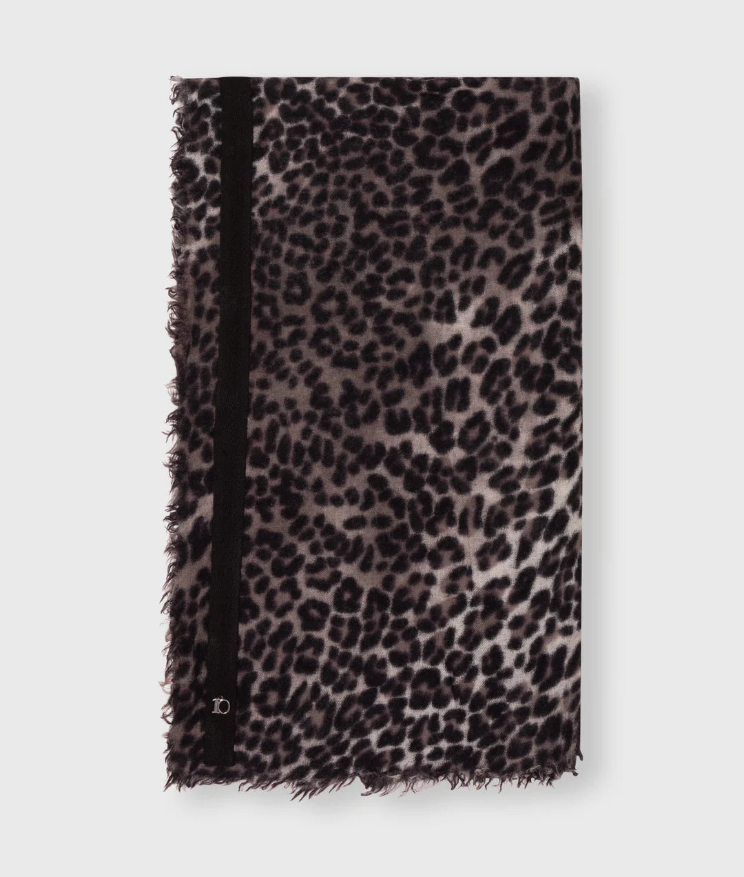 10DAYS | Wool Scarf Leopard