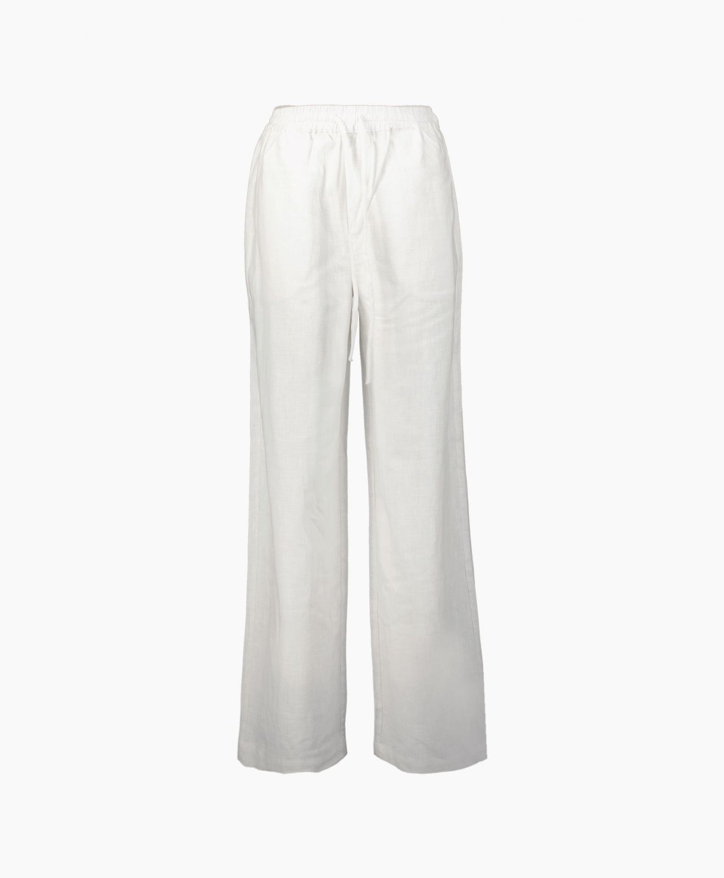 Co'Couture | Loisecc Linen Long Pant - White (199-31279)