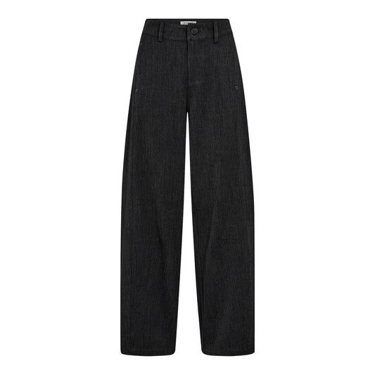 Co'Couture | SusieCC Barrel LL Pant - Dark Grey (31575)