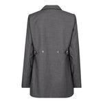 Co'couture | LiamCC Fitted Blazer - Mid Grey (40006)