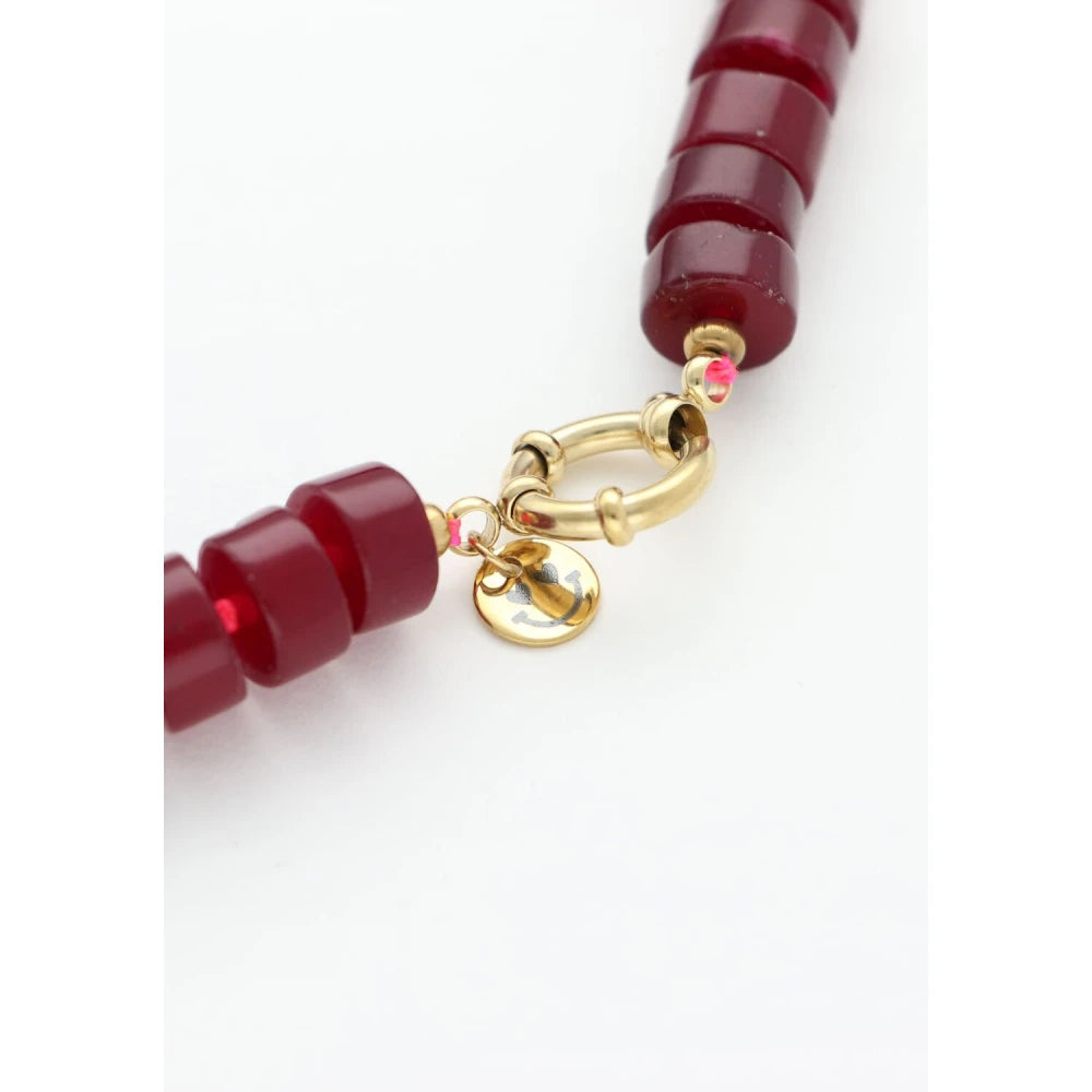 Bonnie Studios | Phil Burgundy Necklace