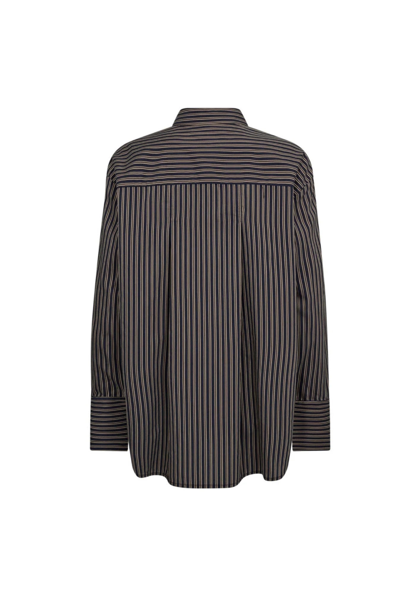 Co'couture | Finacc Stripe Shirt - Black