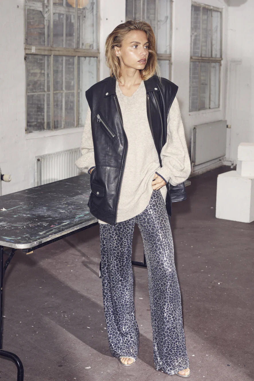 Co'Couture | Phoebcc Leather Biker Vest