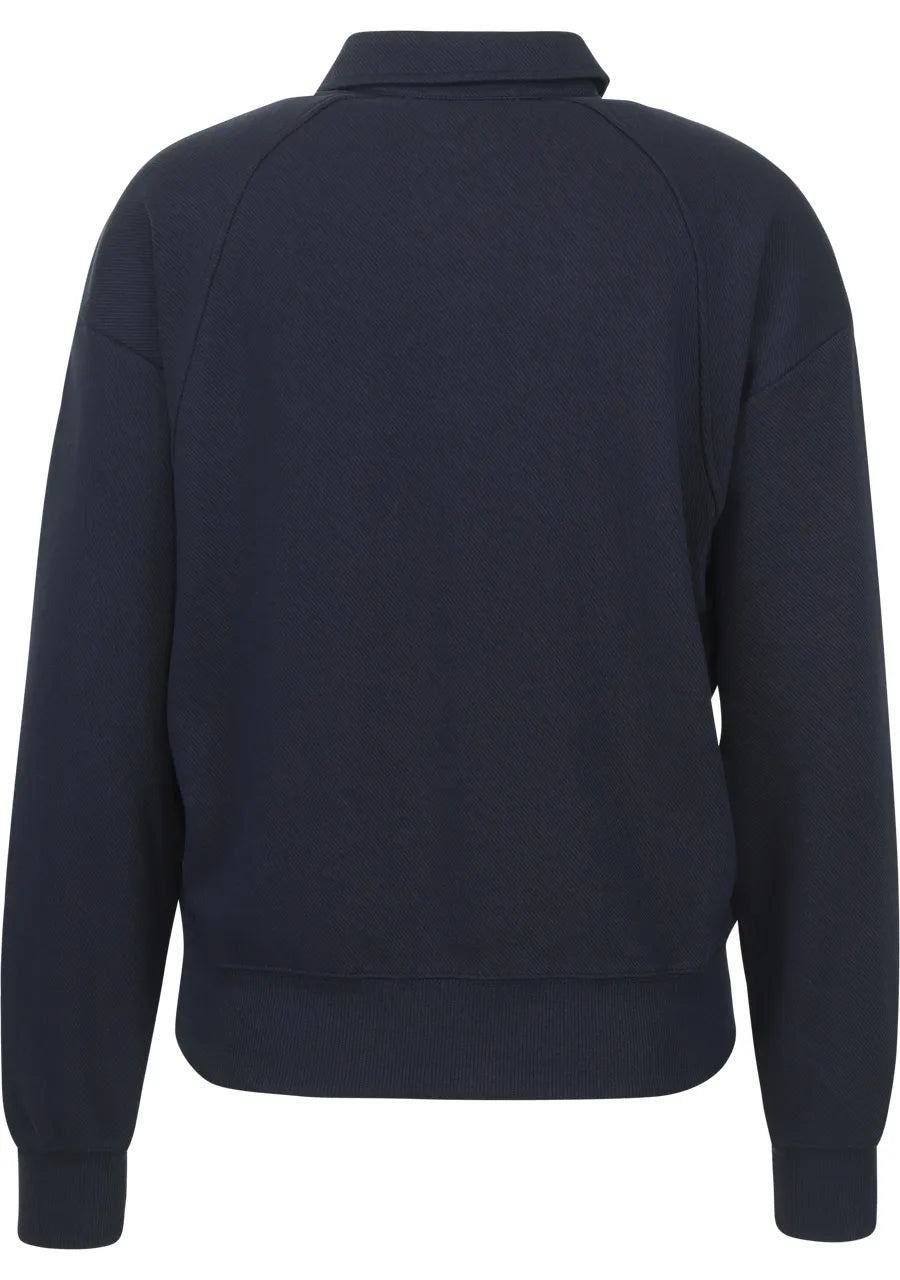 Co'Couture | DengiCC Polo Sweat - Navy