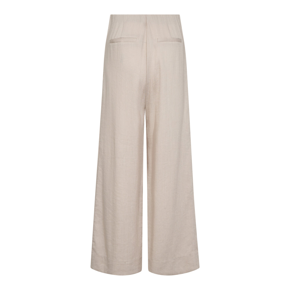 Co'Couture | EvaCC Pleat LL Pant - Walnut