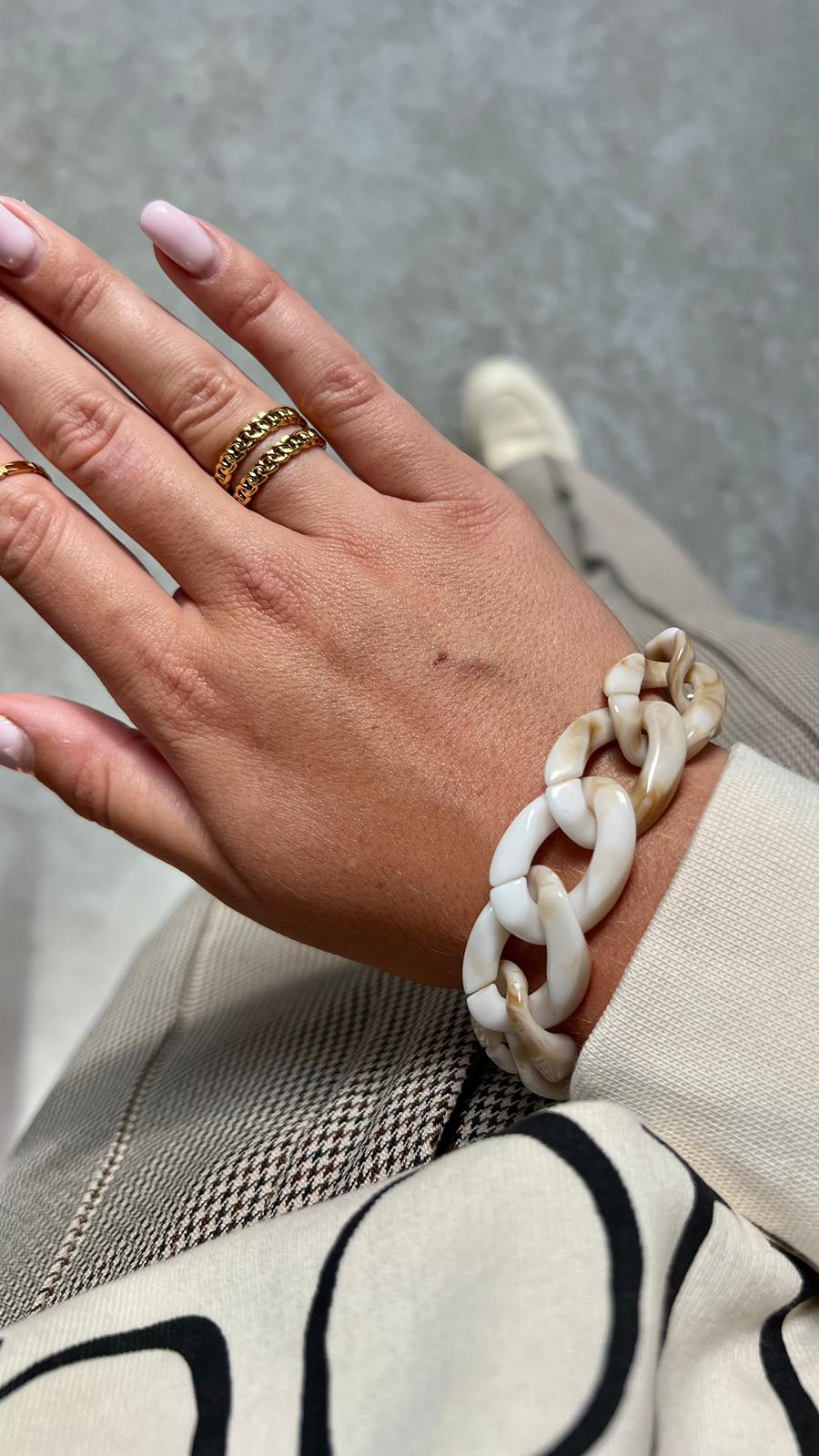 BOW19 | Armband & Ketting | Beige