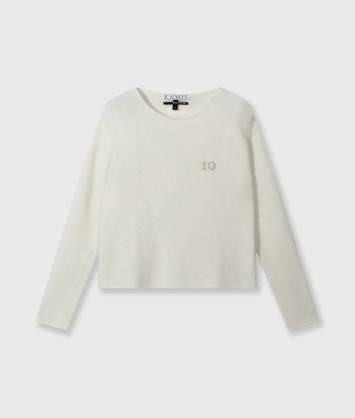 10 DAYS | Soft Knit Sweater 10 - Ecru (20-621-5201)