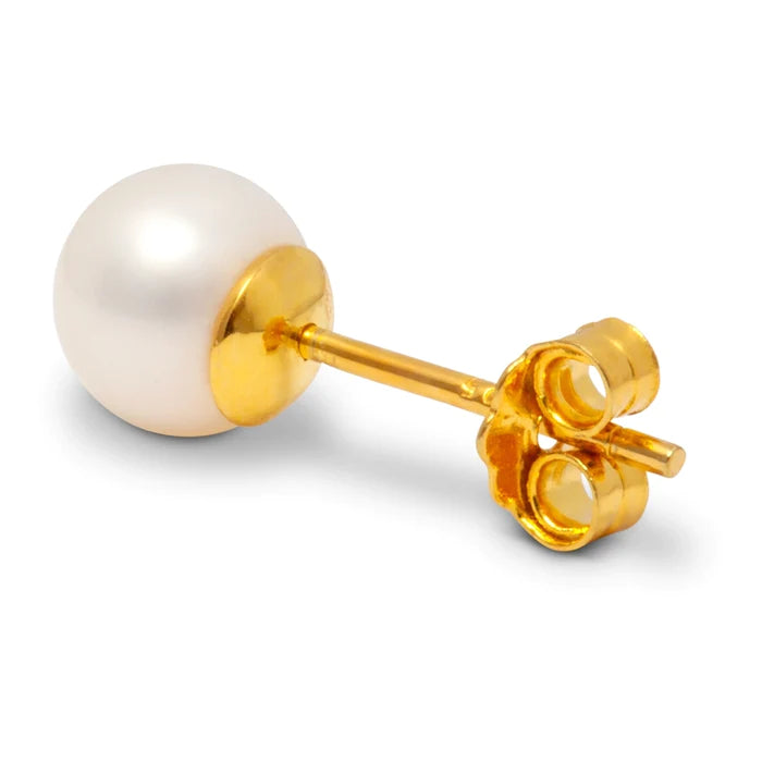 LULU Copenhagen | Ball Large Pearl - Gold Plated (1 pcs)