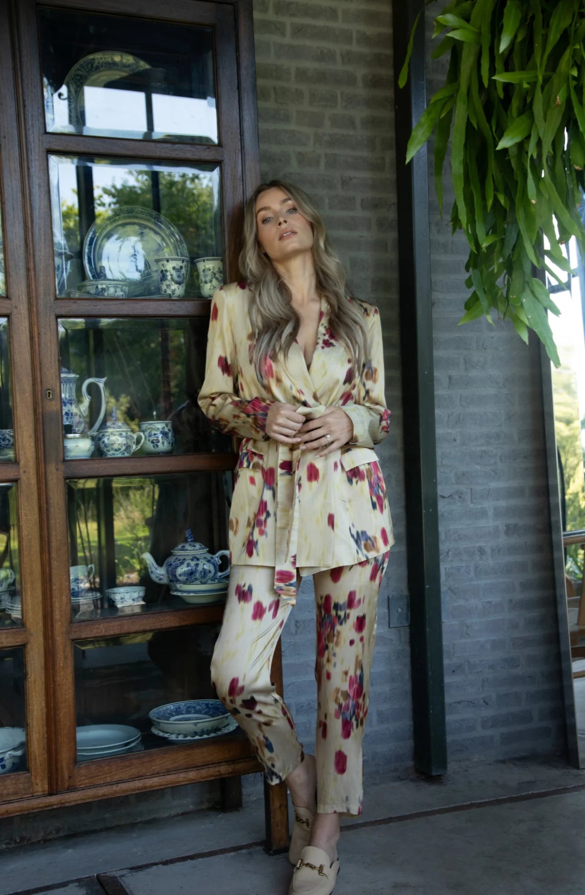 Amaya Amsterdam | Lisa Blazer - Multi Print