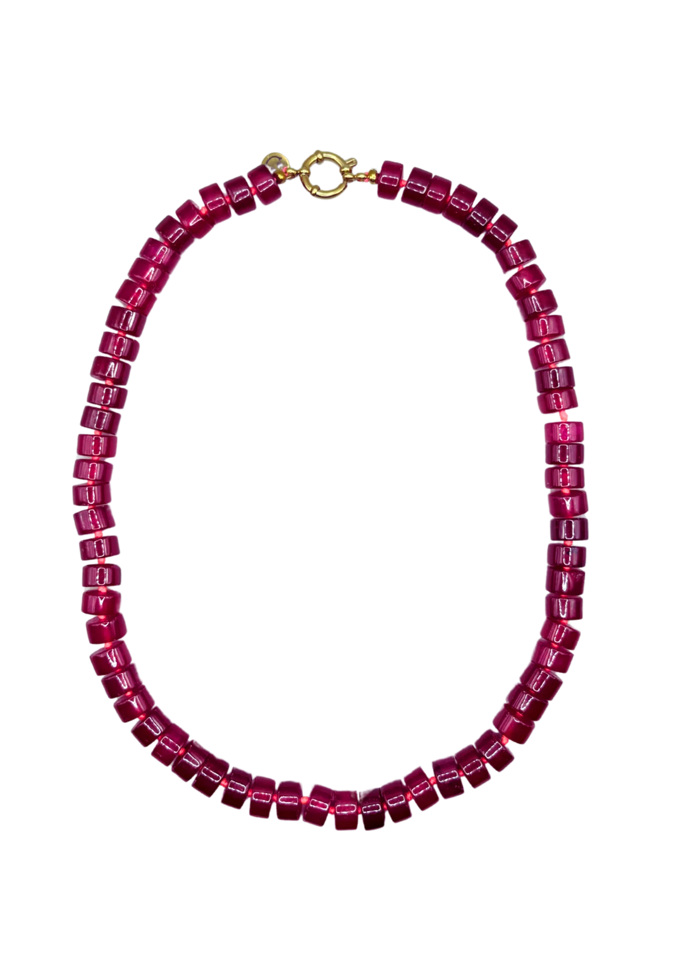 Bonnie Studios | Phil Burgundy Necklace