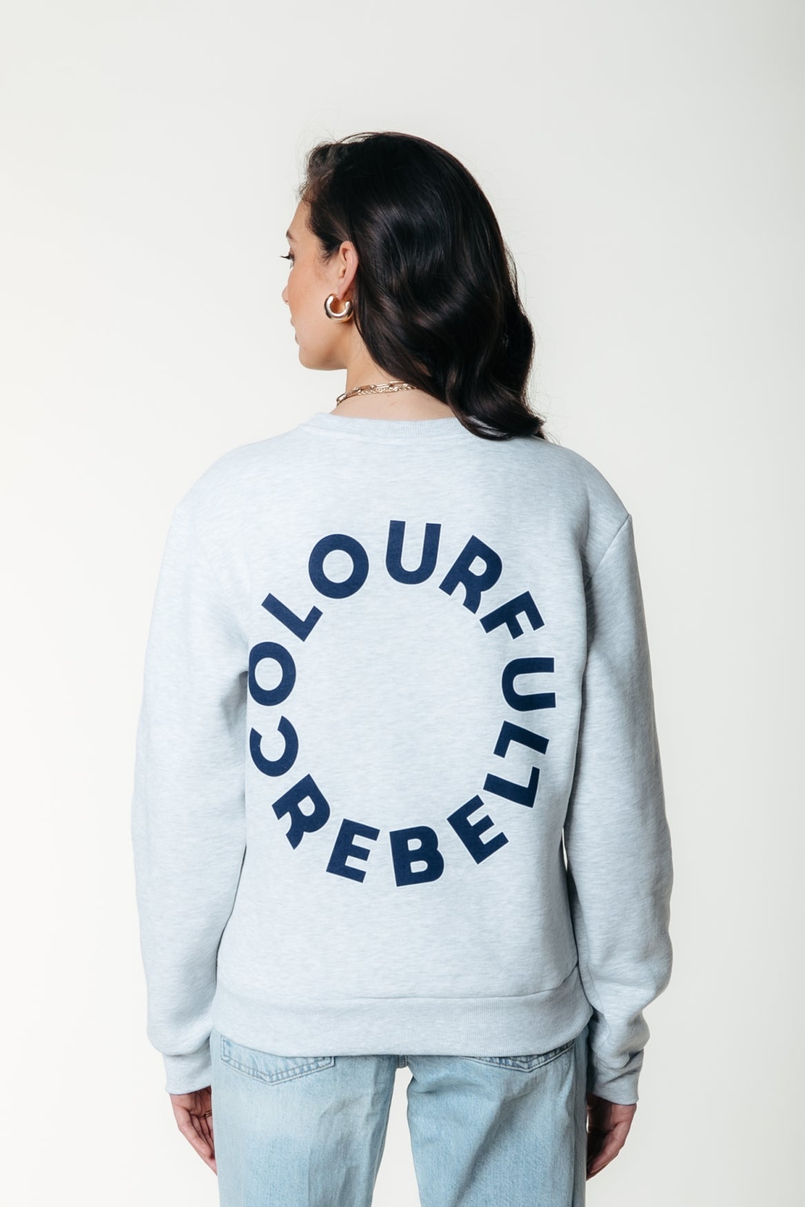 Colourful Rebel | Logo Circle Relaxed Sweat - WS416597