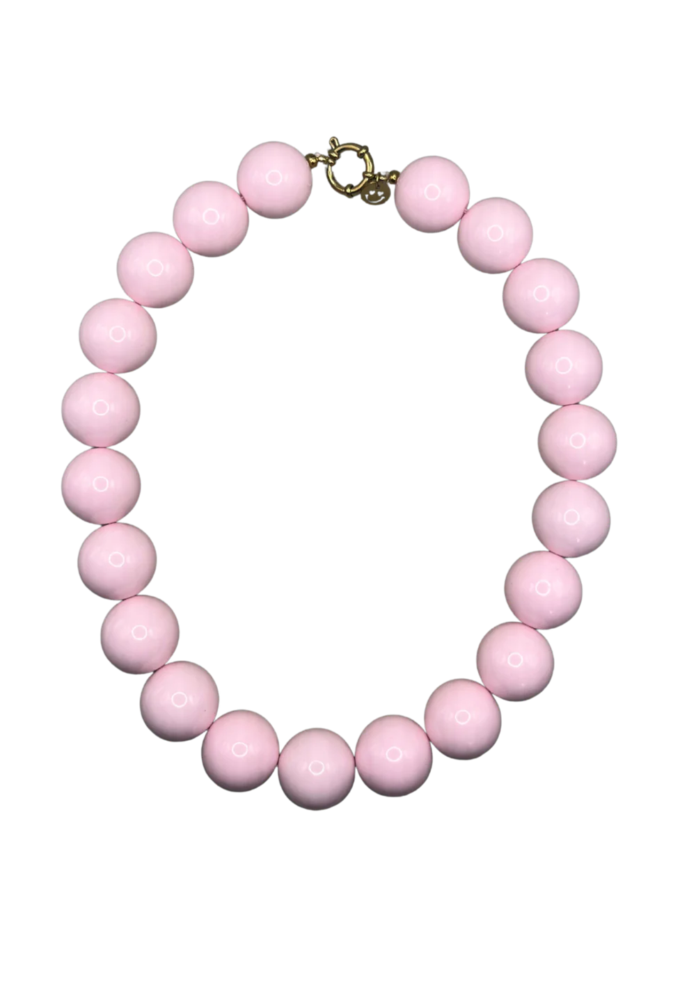 Bonnie Studios | Wilma Necklace - Rood/Bruin/Blauw/Soft Pink/Roze