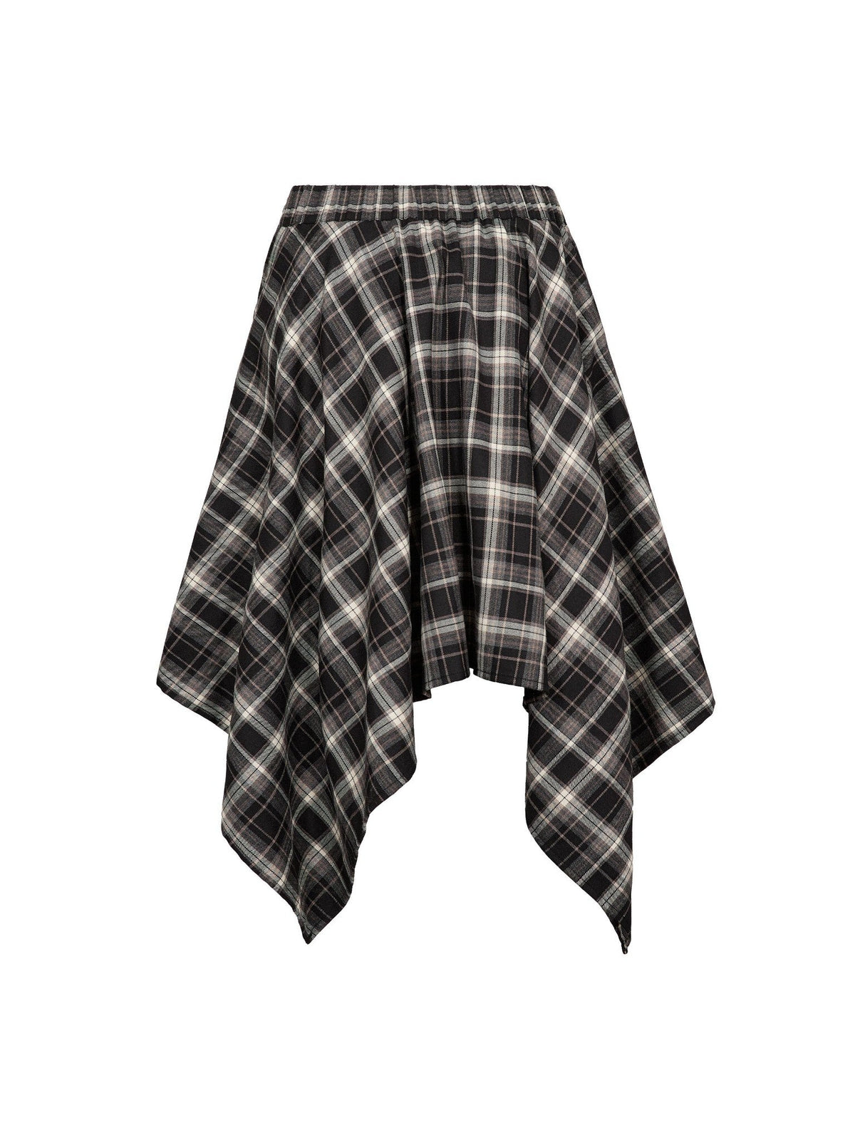 Co'Couture | DagnyCC Check Tie Shirt - Black (500069)