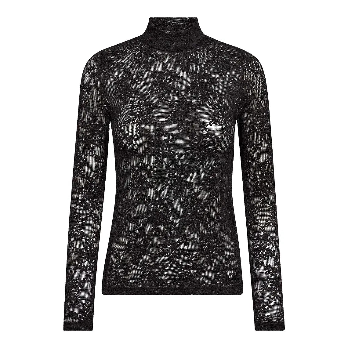 Co'Couture | BirtaCC Turtleneck Blouse - Black
