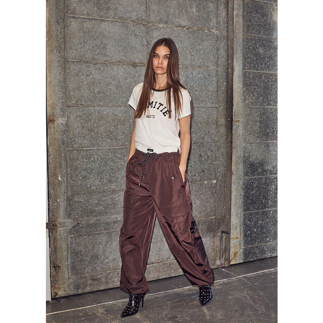 Haute L'Amitié | Cargo Pull On Tall Trouser - Mocca (HL10349)