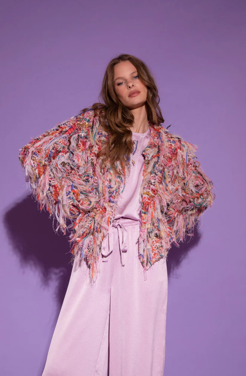 Amaya Amsterdam | Jardin Cardigan - Multi Print