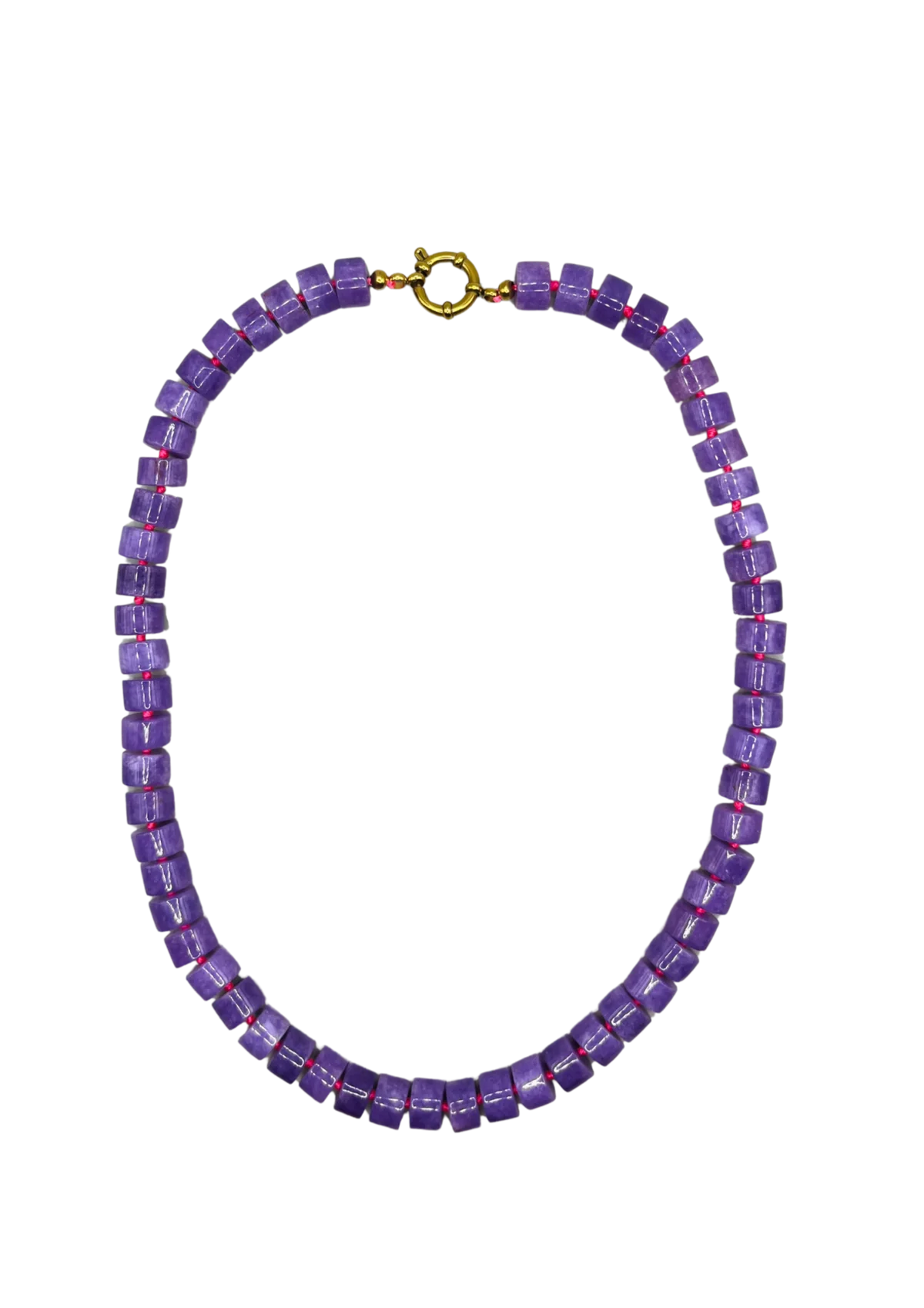 Bonnie Studios | Phil Amethyst Necklace - Paars