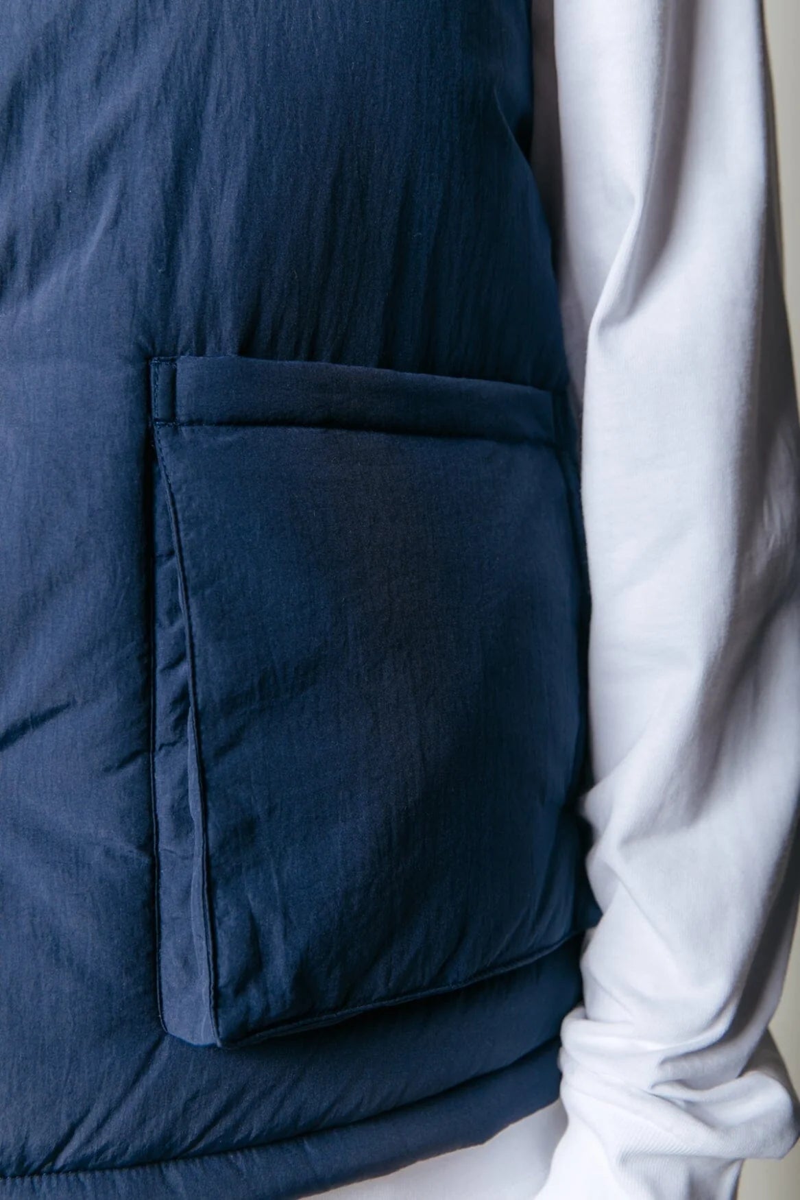 Colourful Rebel | Dion Clean Bodywarmer - Deepest Blue