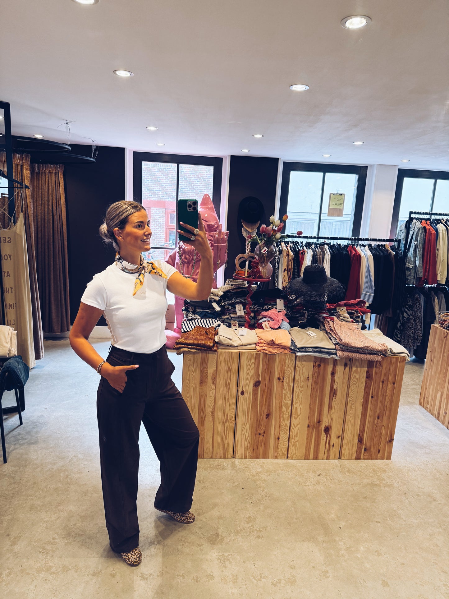 Co'Couture | MariaCC LL Pant - Mocca