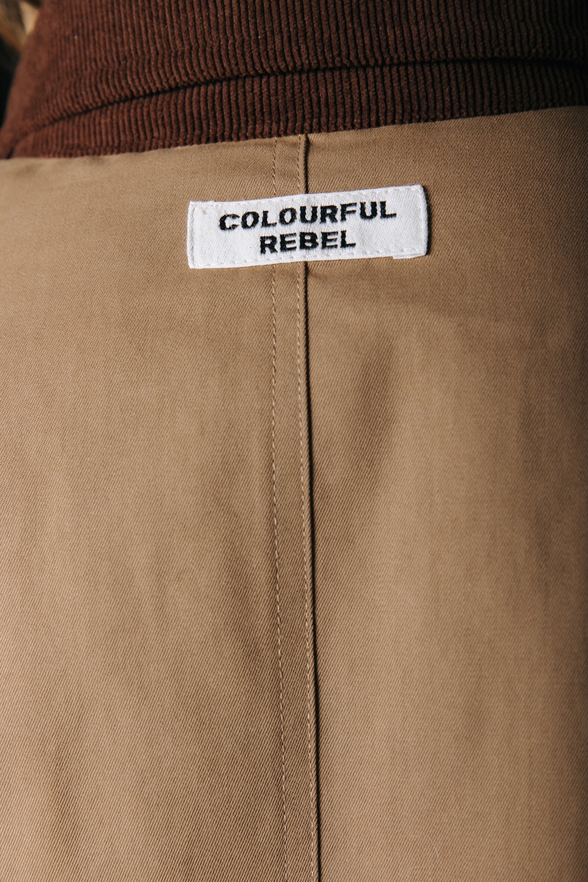 Colourful Rebel | Malou Twill Coach Jacket - Camel
