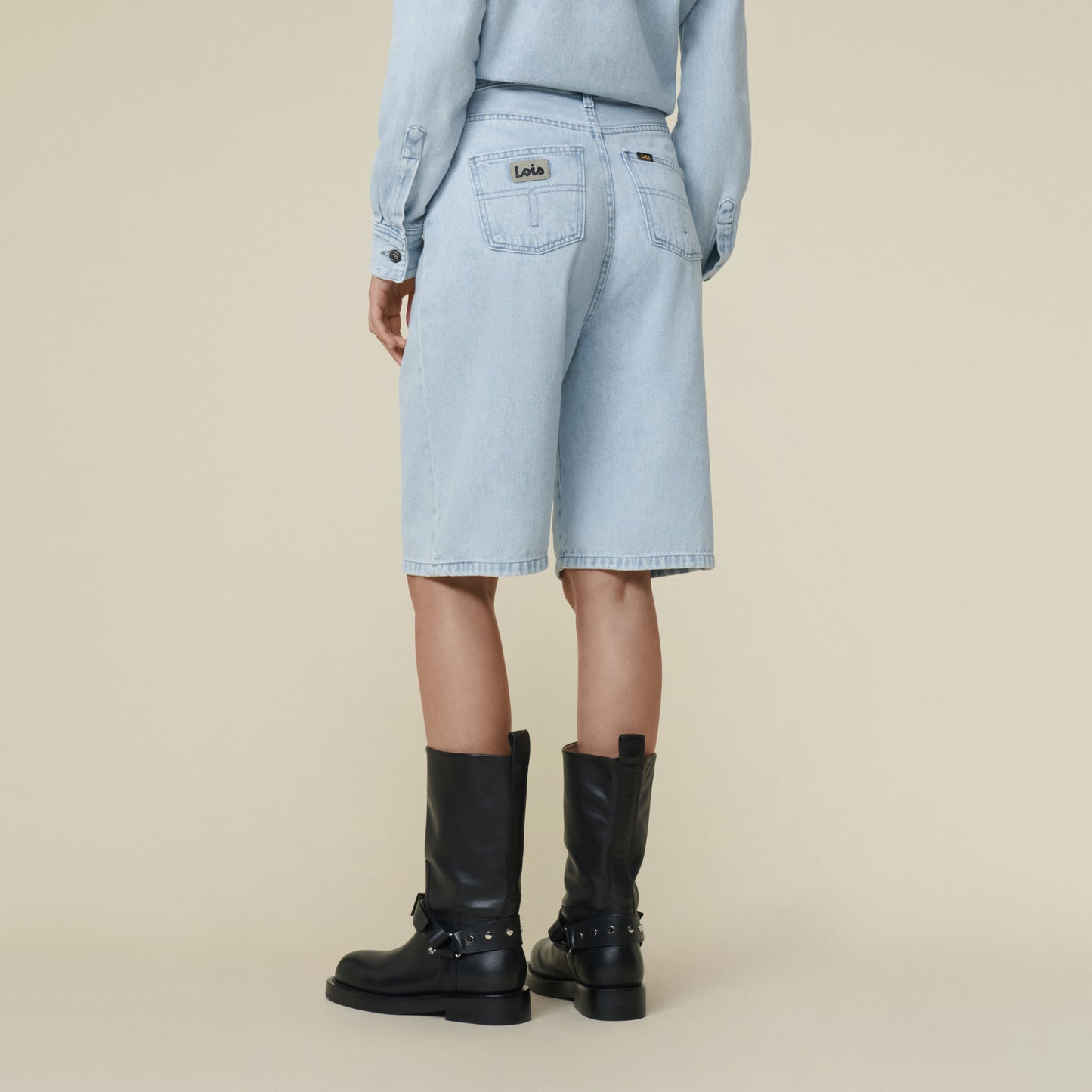 Lois Jeans | Camille Short - Snow Bleached (3320-7973)