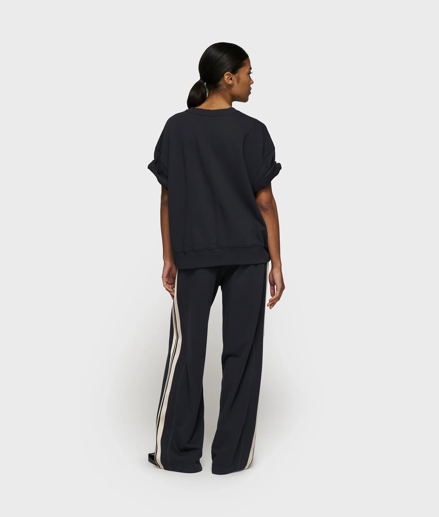 10Days | Short Sleeve Sweater Patch - Dark Navy (20-818-5203)