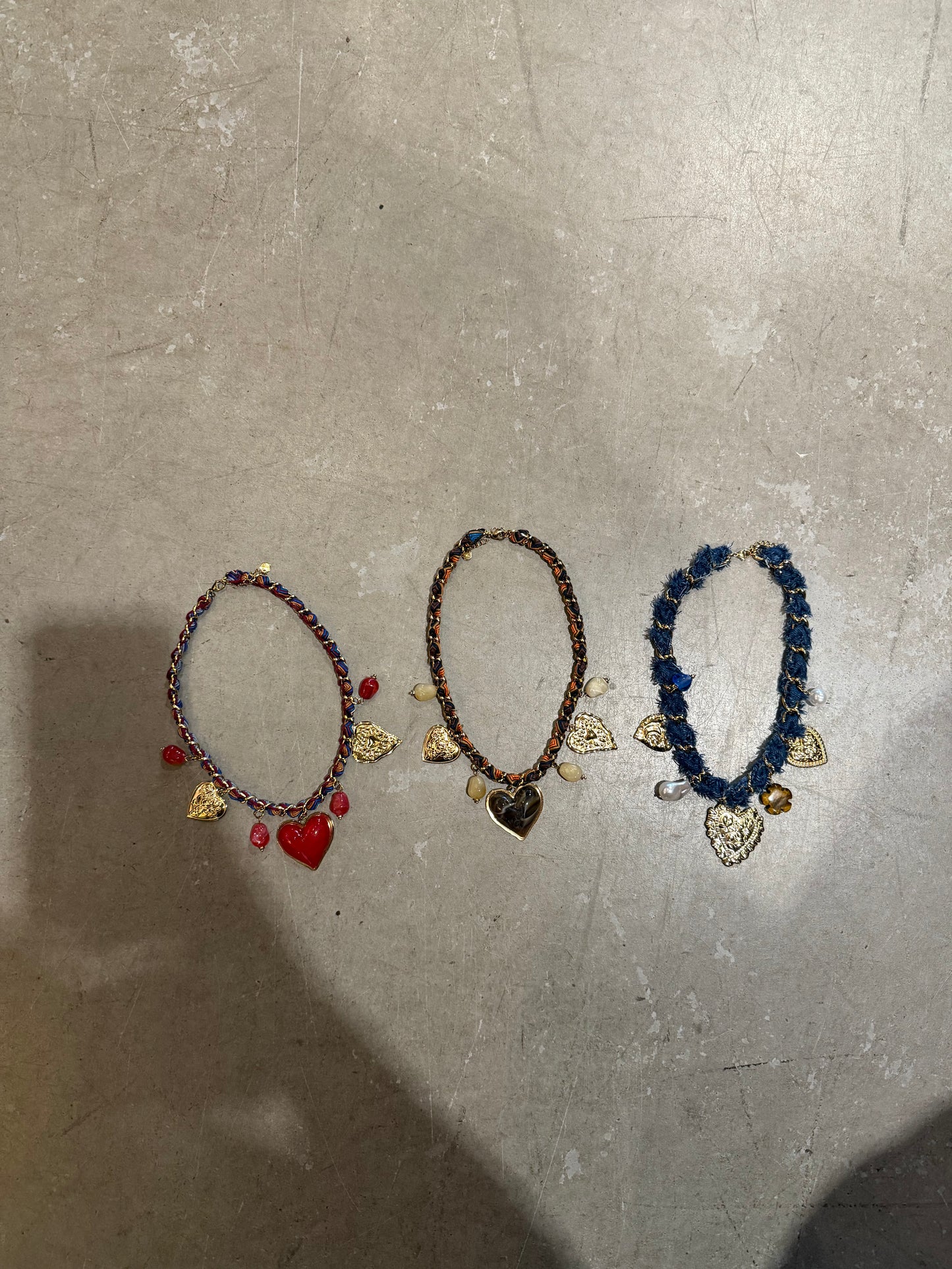 FÍ Sieraden | Ketting Harten - Meerdere opties mogelijk